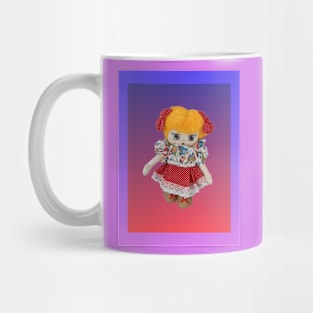 a doll in the frame Mug